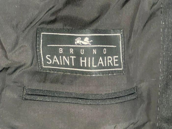 Veste costume noir Bruno saint hilaire - photo numéro 6