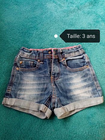 Short jean 3 ans