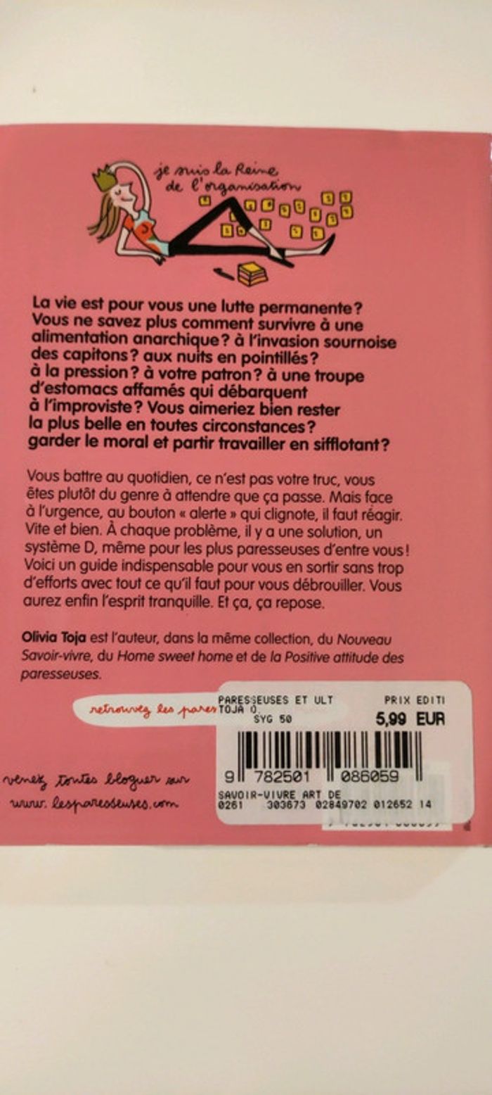 Paresseuses et ultra-organisées édition marabout - photo numéro 4