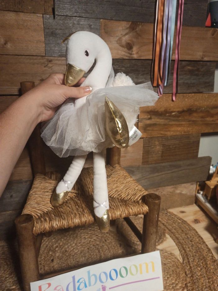 Peluche cygne ostaria tbe - photo numéro 3
