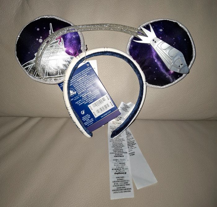 Serre-tête oreille de mickey diadème ears space mountain disney