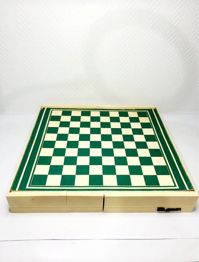 Multijeux Tablajeux (jeu des petits chevaux, jeu de l’oie, loto, dominos...) vintage - photo numéro 2