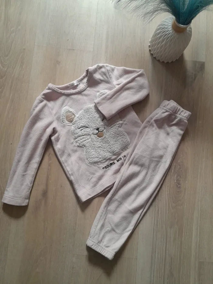 Pyjama polaire 3 ans fille