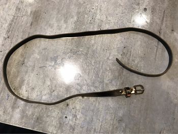 Ceinture doré marron