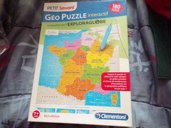 Puzzle carte de France 180 pièces