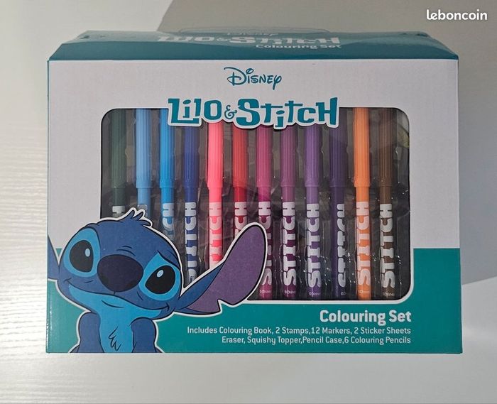 Coffret de coloriage Stitch neuf dans son emballage - photo numéro 2