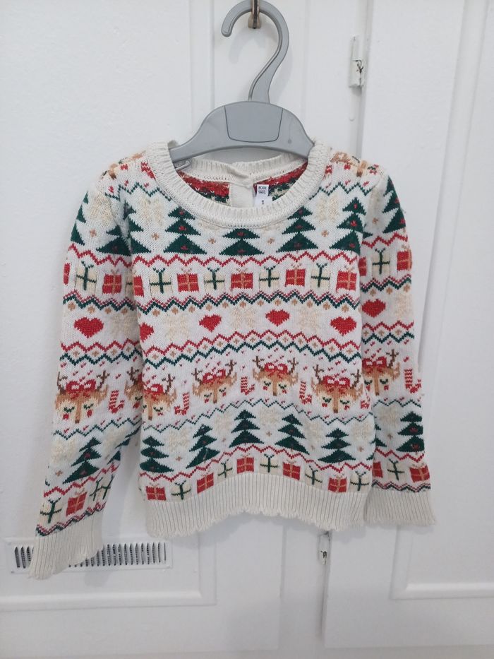 Lot de 2 pulls de Noël Sergent Major - 5 ans fille 🎅 - photo numéro 6