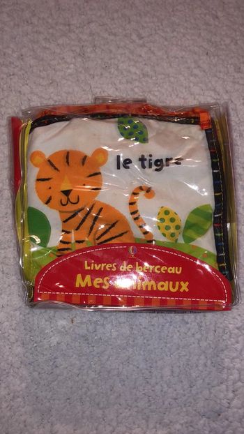 Livre de berceau mes animaux