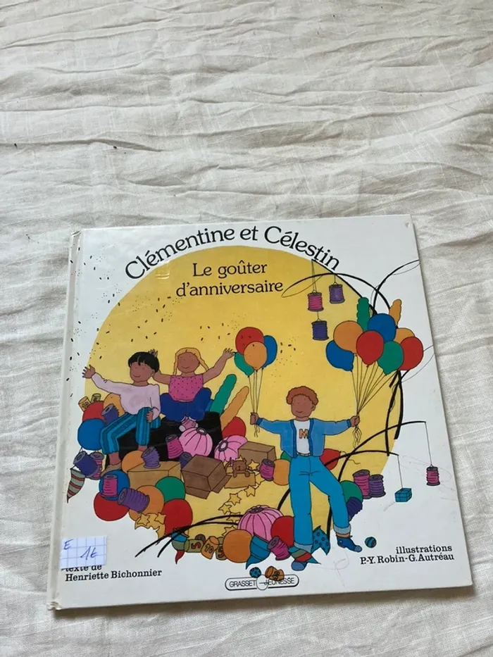 Livre enfant – Clémentine et Célestin : Le goûter d’anniversaire