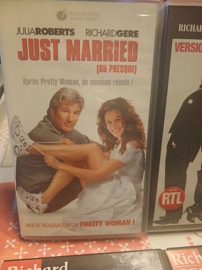 4 VHS avec Richard Gere - photo numéro 3