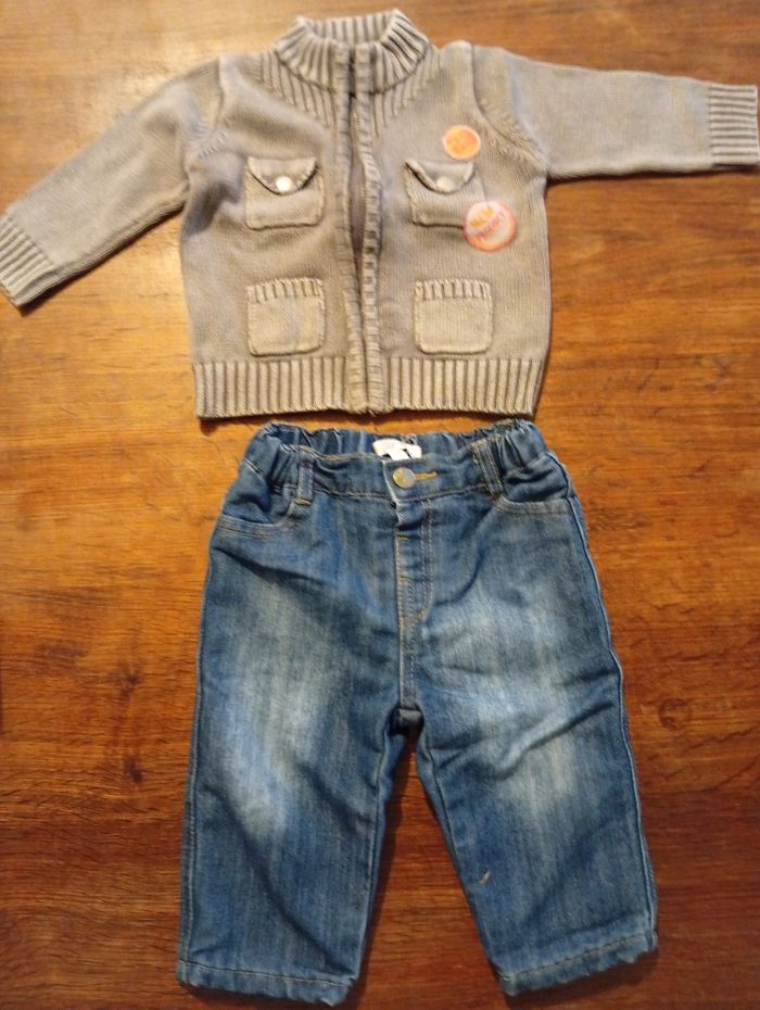 Ensemble taille 9 mois