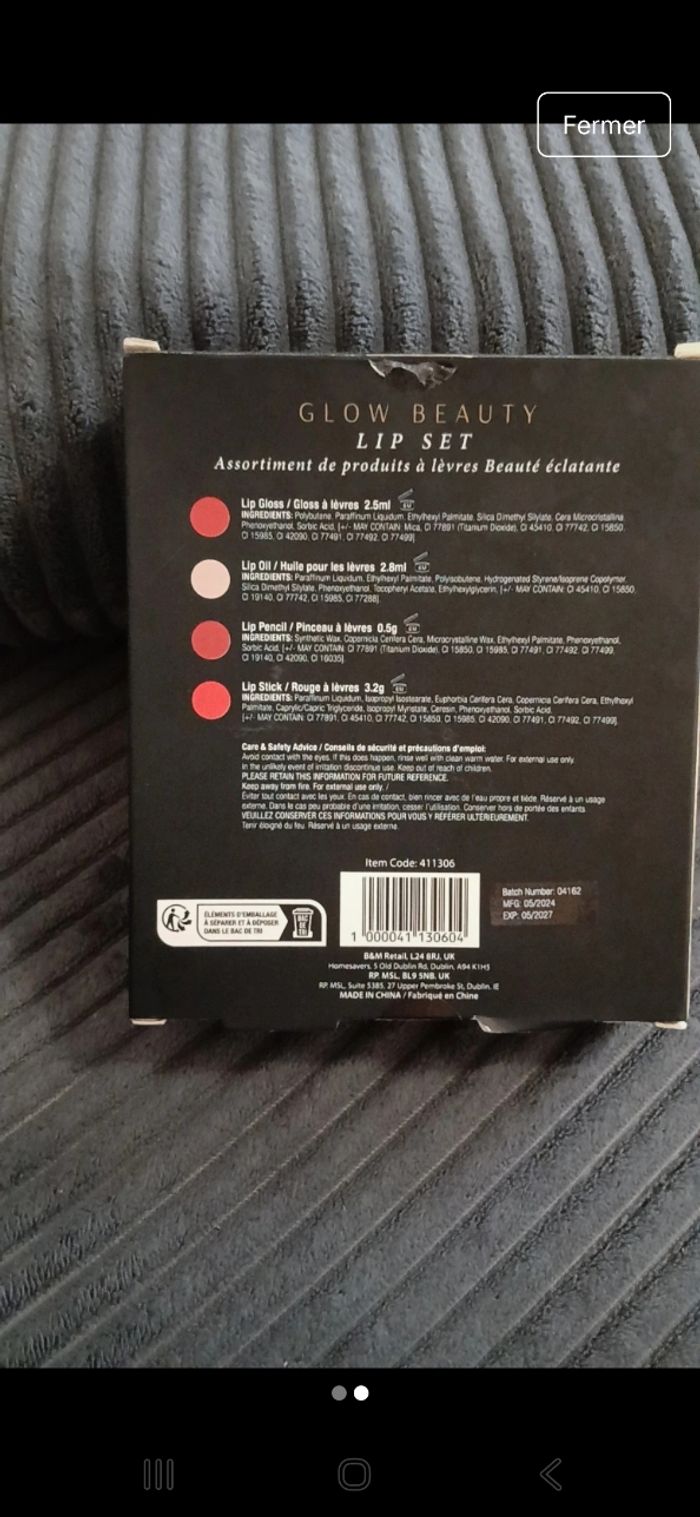coffret 4 gloss à lèvres - photo numéro 2