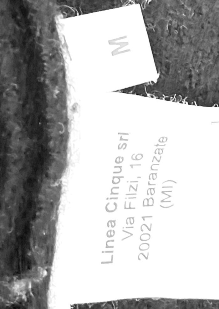 Manteau/veste noir en laine taille M Linea Cinque - photo numéro 6