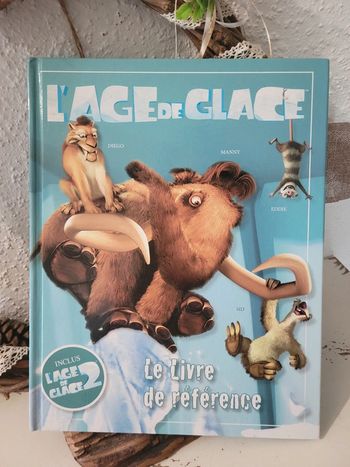 Livre enfant "Le livre de référence, l'age de  glace"
