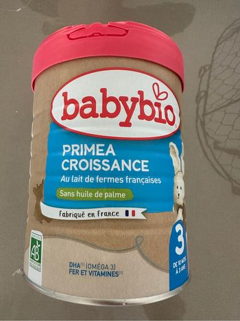 Babybio Primea croissance neuf