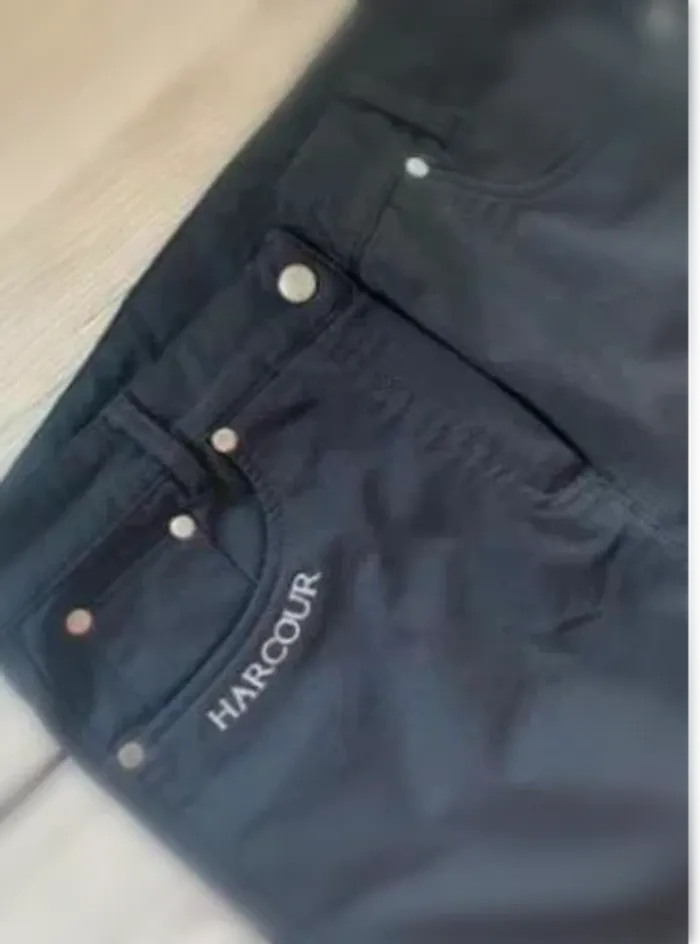 Pantalon Harcour Noir – Taille 38 – Très Bon État - photo numéro 3