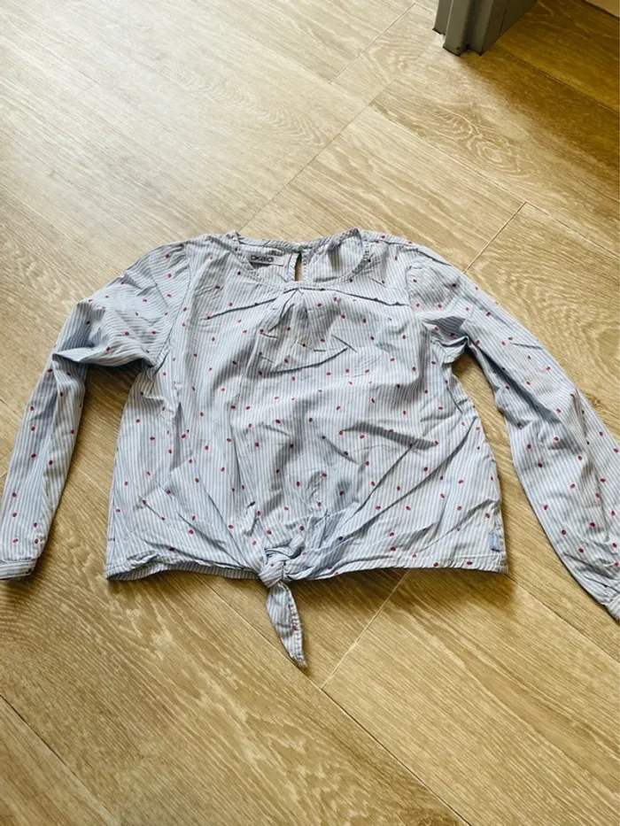 Blouse fille okaidi taille 6 ans - photo numéro 2