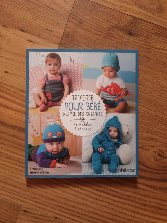 Livre "Tricoter pour bébé, au fil des saisons"
