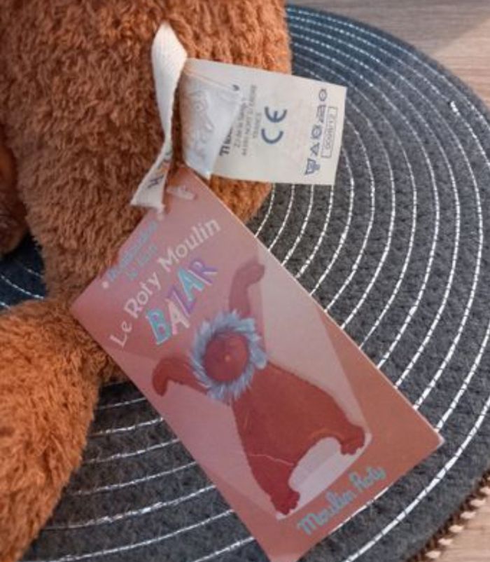 Peluche roudoudou le lion moulin roty neuf - photo numéro 5