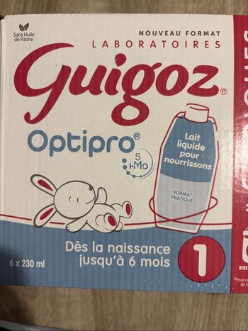 Brique lait guigoz