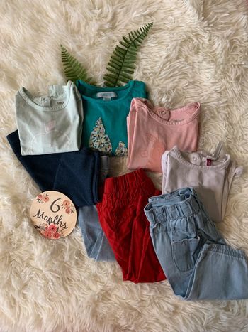 Lot 4 tenues bébé 6m