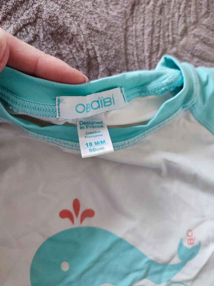 T-shirt anti UV obaïbi 18 mois - photo numéro 4