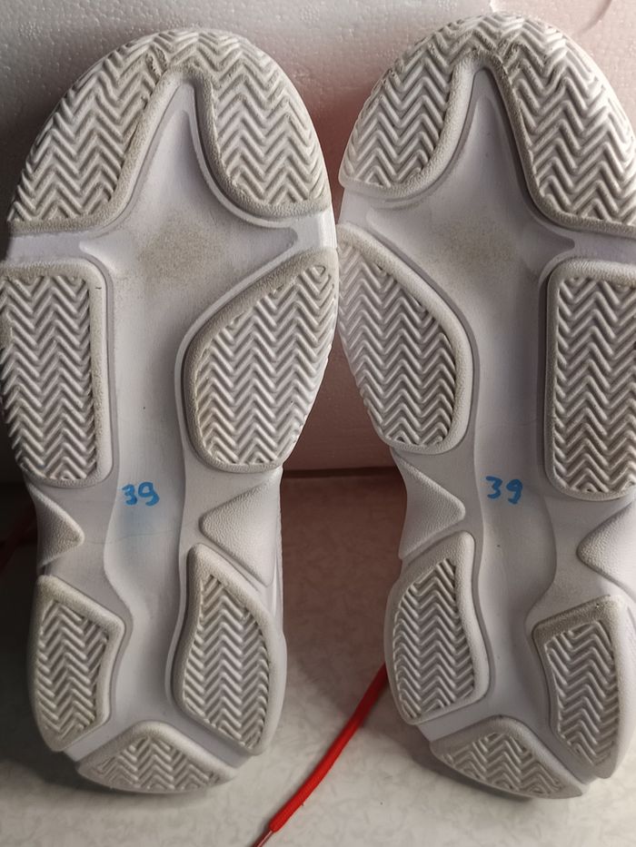 Sneakers DB Shark homme Basso Exclusive rouge taille 39 avec lacets - photo numéro 5