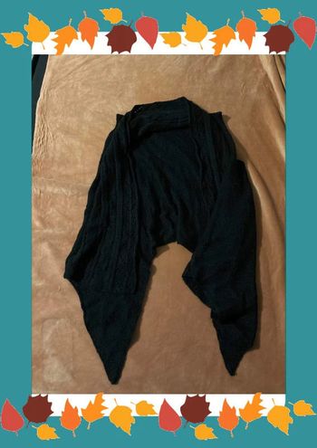 Gilet en laine noir taille 2