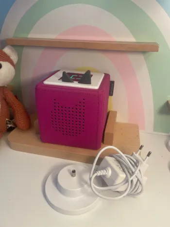 Toniebox - Tonie Box - Cassis - Violet + Station de Charge