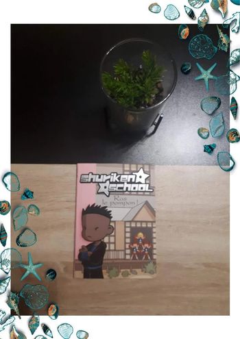 Livre bibliotheque rose shuriken school "ras le pompon!
