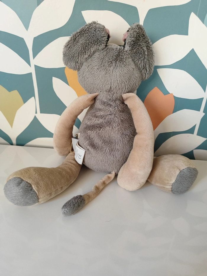 Peluche éléphant les zazous moulin roty - photo numéro 4