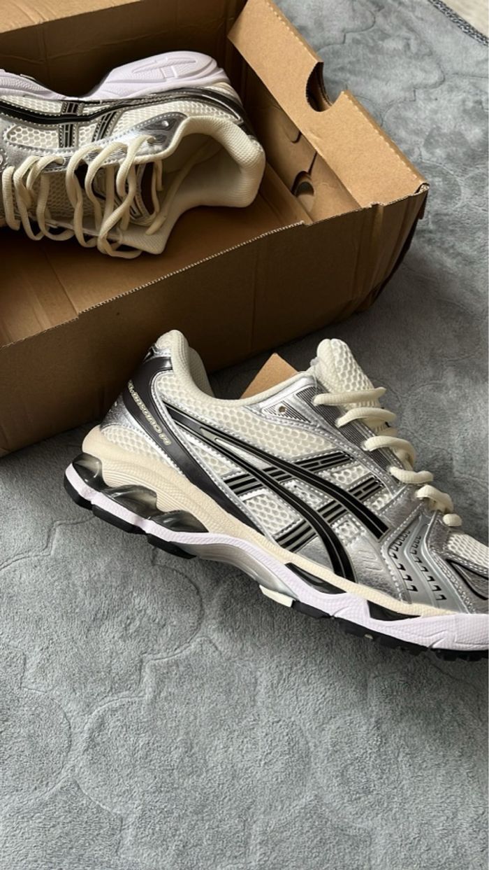 Asics kayano 14 Beige Silver - photo numéro 2