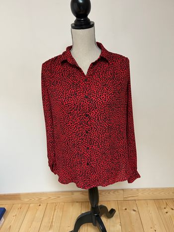 Chemisier rouge H&M - taille 38/M