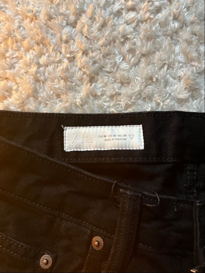 Jean baggy Zara - Noir - taille 38 - photo numéro 4