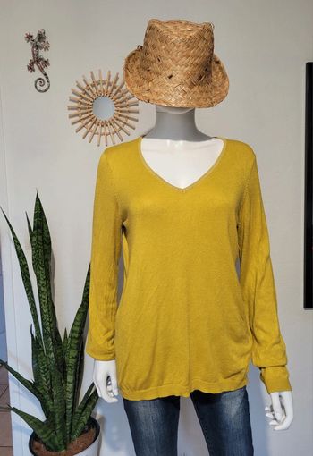 Petit pull col V