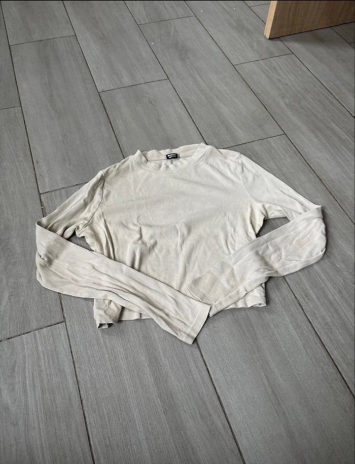 T-shirt basique à manches longues de la marque Pimkie, en taille M (38) - photo numéro 3