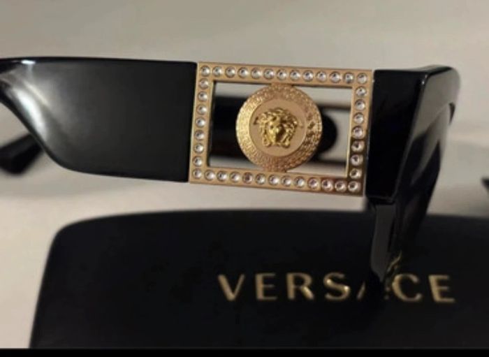 Versace Lunettes de soleil Versace VE 4438B GB1/87 black polarisé - photo numéro 6