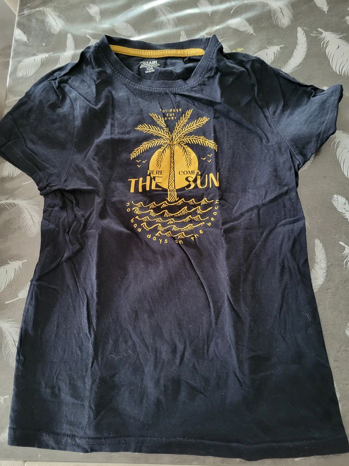 Lot de 2 tee-shirts manches courtes thème mer 🌊 - photo numéro 2