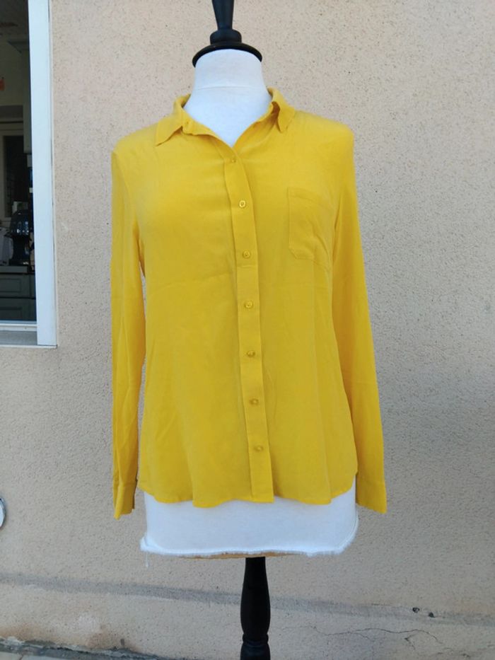 Chemise Caroll t42 100% soie