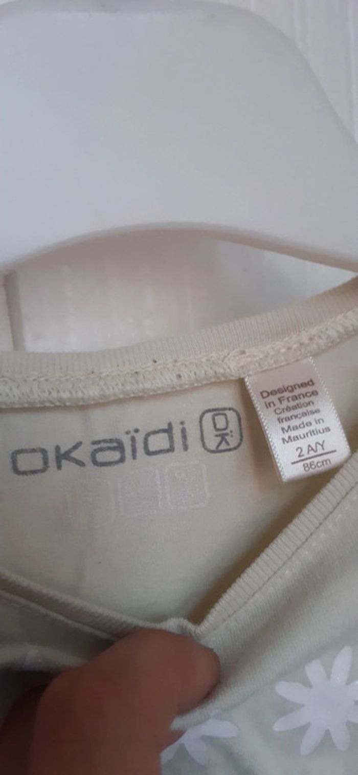 Tee-shirt 2ans 86cm manches longues - photo numéro 4