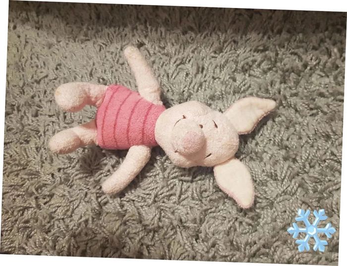 Petite peluche Porcinet de Winnie l'Ourson - photo numéro 3