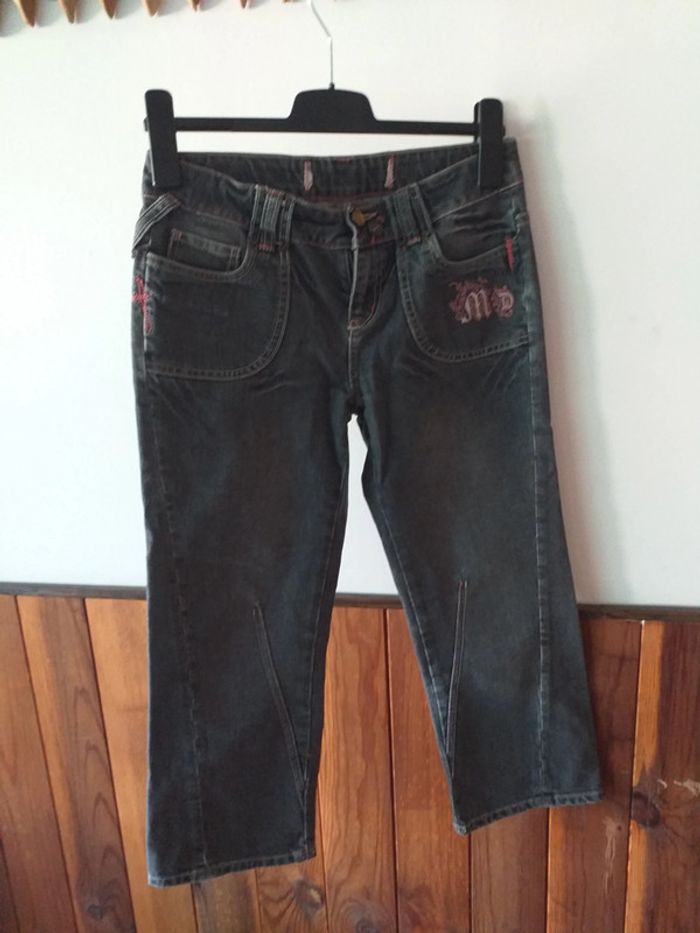 Pantacourt en jeans