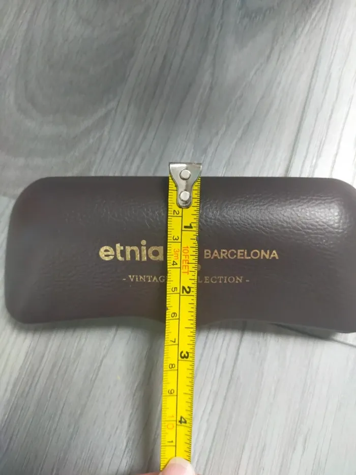 Boite à lunette marron Etnia - photo numéro 3