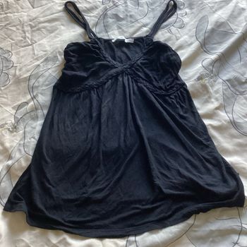 Débardeur noir taille m