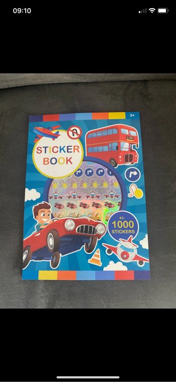 Carnet de stickers