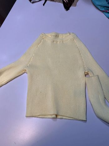 Pull jaune top
