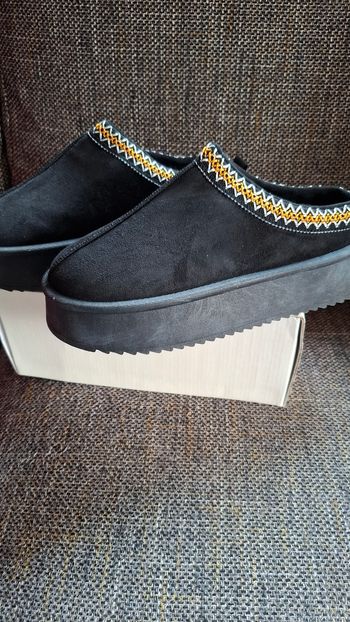 Chaussures fourrées noires
