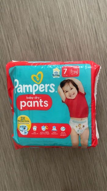 Couches Pampers baby-dry Pants taille 7