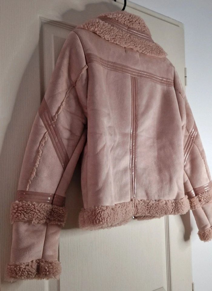 Veste Zac & Zoé moumoute rose - photo numéro 8