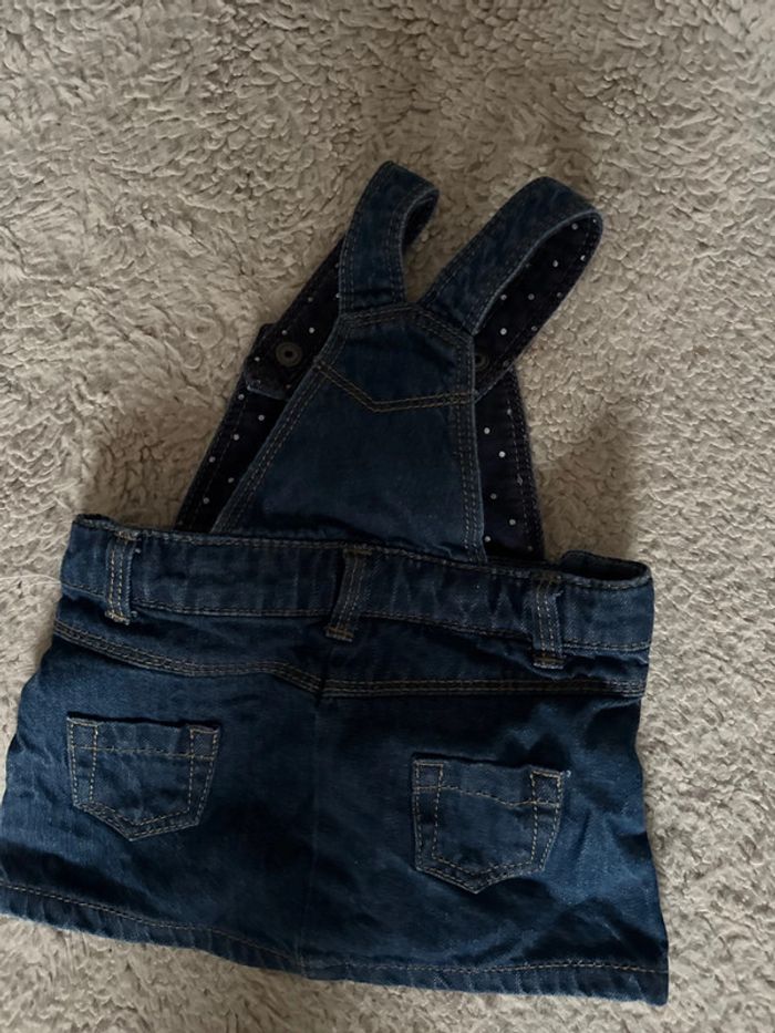 Salopette jeans 3 mois très bon état - photo numéro 2